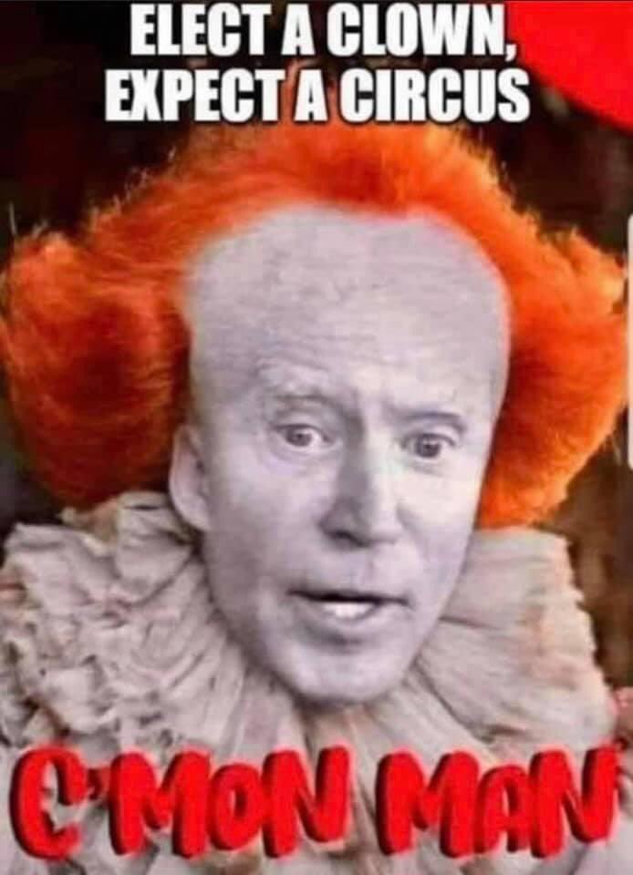 CCdeplorable18's tweet photo. @DailyCaller The  fool in chief https://t.co/pMDTVsE5s7