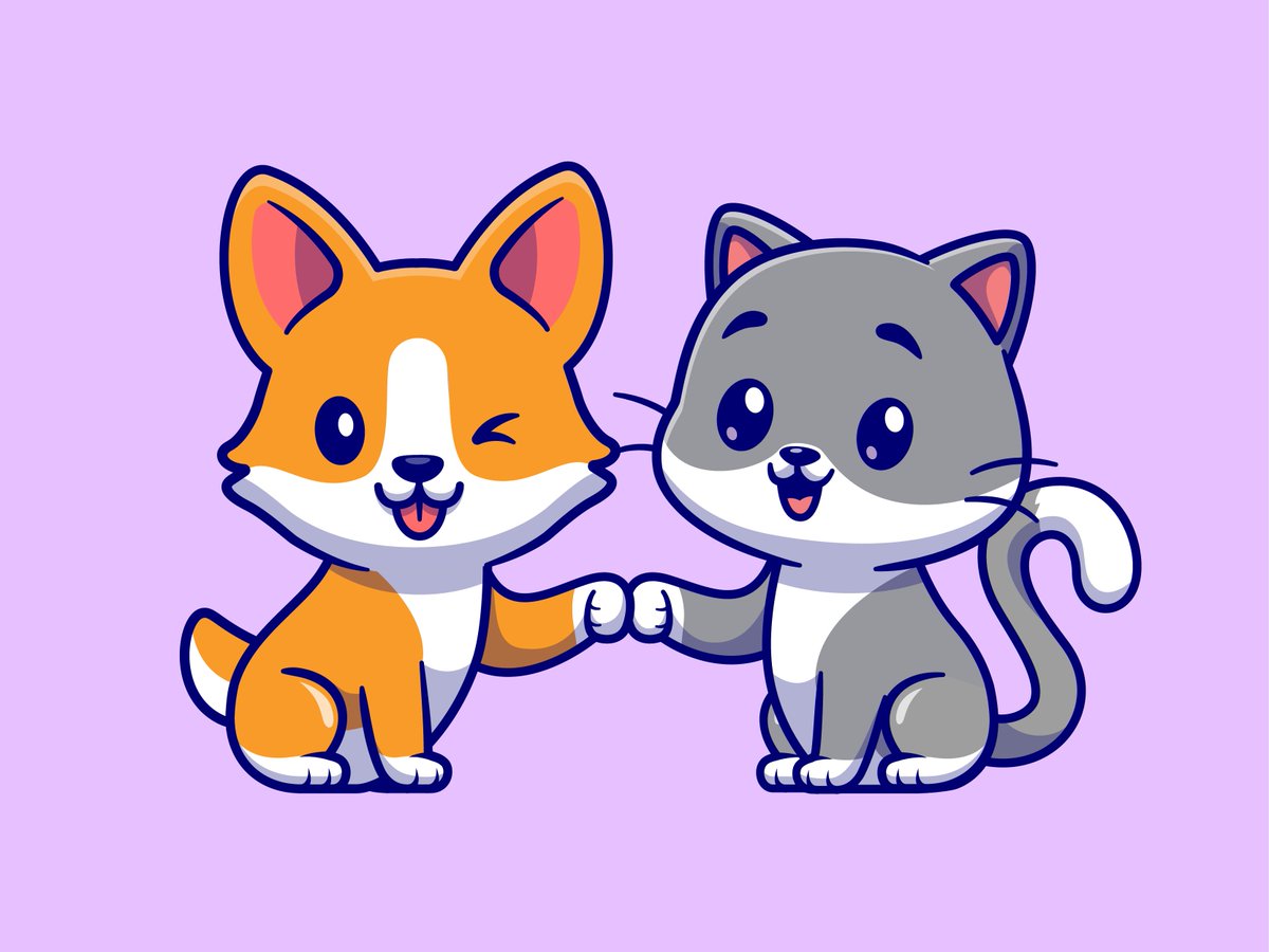 catalystvibes's tweet photo. Friends 🤜🏻🤛🏻
--
https://t.co/iWpzhDrOfT |
https://t.co/D4dJTdHCqi
--
#adobeillustrator #friends #animal #graphicdesignblg #MoneyHeist #coki #flatdesign #graphicgang #iconaday #weloveillustrations #visforvector #thedesigntip #bestvector #uidesign https://t.co/mVzfBeoRYb
