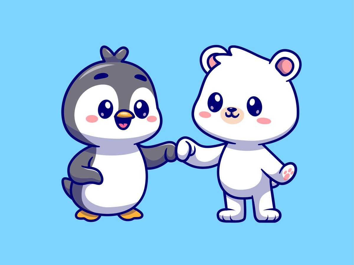 catalystvibes's tweet photo. Friends 🤜🏻🤛🏻
--
https://t.co/iWpzhDrOfT |
https://t.co/D4dJTdHCqi
--
#adobeillustrator #friends #animal #graphicdesignblg #MoneyHeist #coki #flatdesign #graphicgang #iconaday #weloveillustrations #visforvector #thedesigntip #bestvector #uidesign https://t.co/mVzfBeoRYb