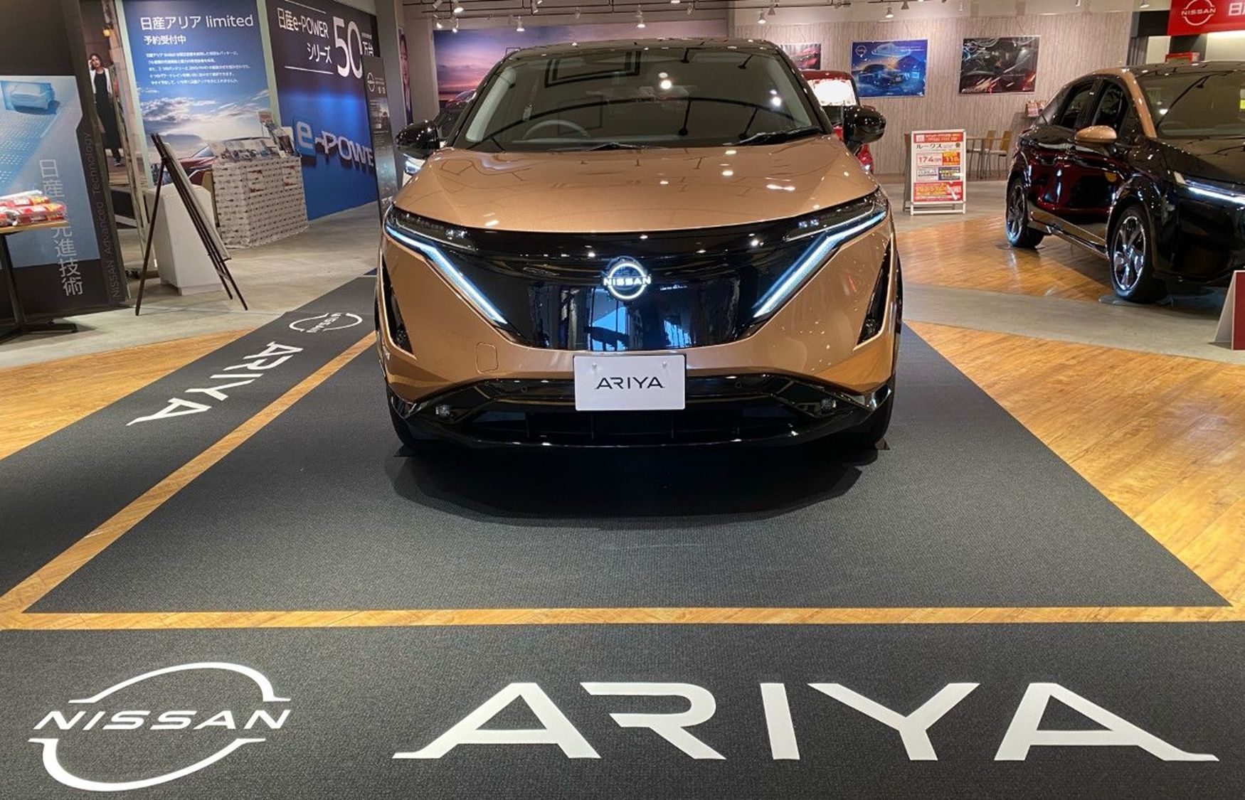日産プリンス千葉 電気自動車suv 新型日産アリア を セブンパークアリオ柏にて展示中 日産 アリアは２０日迄の期間限定特別展示となっております 同時展示中 新型日産オーラ 日産 アリオ 柏 アリア オーラ ノート リーフ セレナ キックス