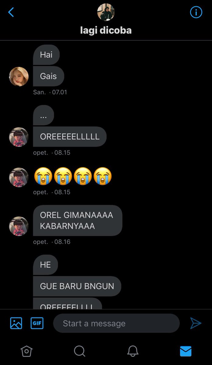 chaewnt's tweet photo. @LUNERPW INI GEMES SIH SOALNYA GUA LAGI KANGEN BANGET SAMA OREL TRUS TIBA TIBA ORANGNYA MUNCUL. AAAAAAAAAAA https://t.co/yP00QhUEdG
