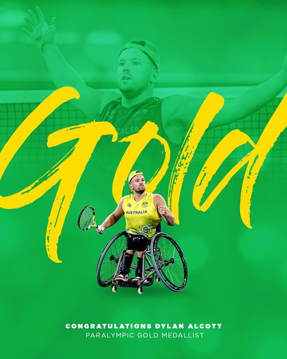 💚 DYLAN CAPTURES PARALYMPIC GOLD! 💛

#GoAussies #Tokyo2020 #ReadySetTokyo | @AUSParalympics