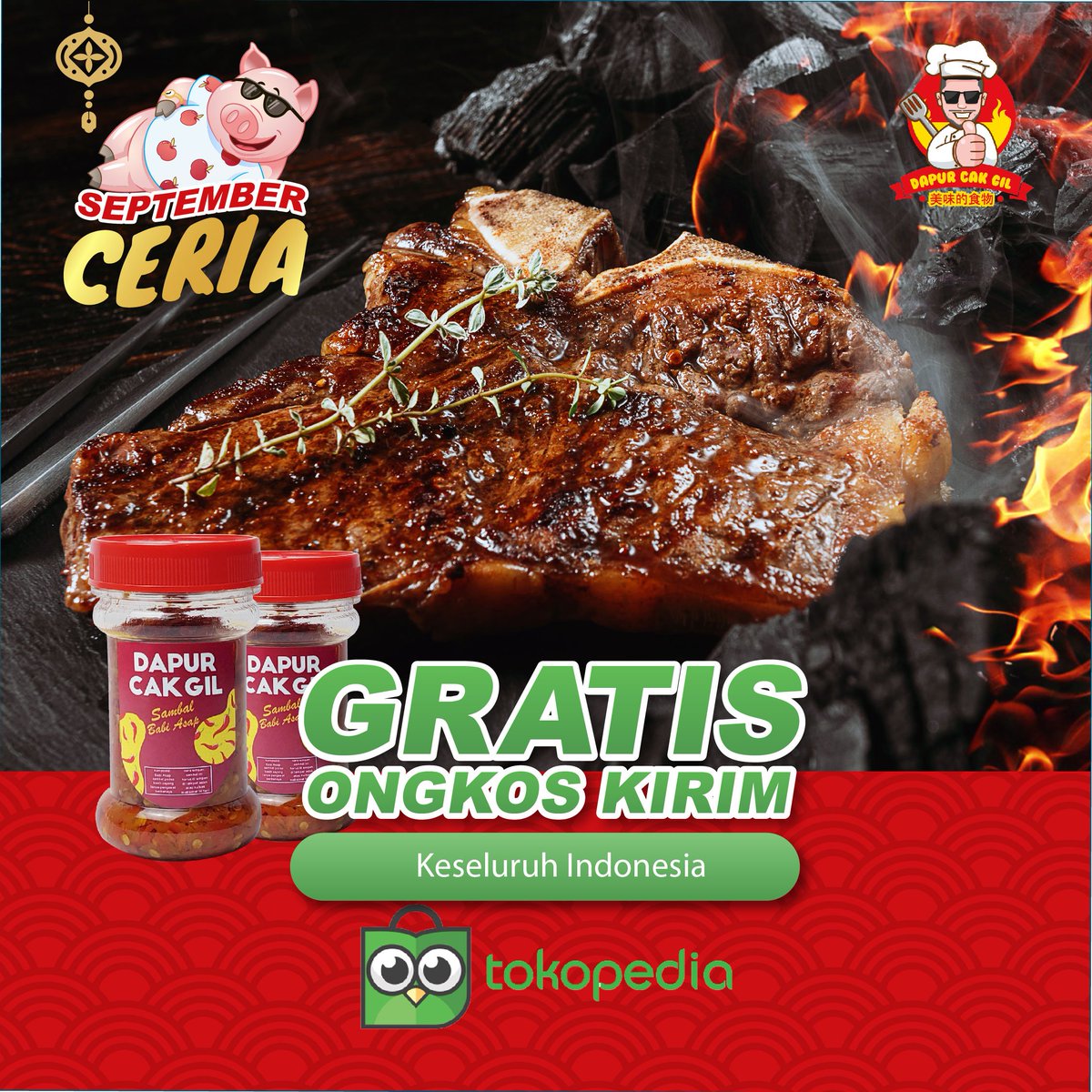 babuy077's tweet photo. halo para pecinta kuliner BABI
yuk cobain sambal babi asap rasa rendang buatanku hehe
isinya full daging babi asap plus sambal gurih slorrrrrr 
harga 35.000 per botol
bebas ongkir ke seluruh indonesia
klik https://t.co/ShDKFs9Zi5 kalau mau pesan 🙏🙏🙏🙏 https://t.co/F62uGW8nED