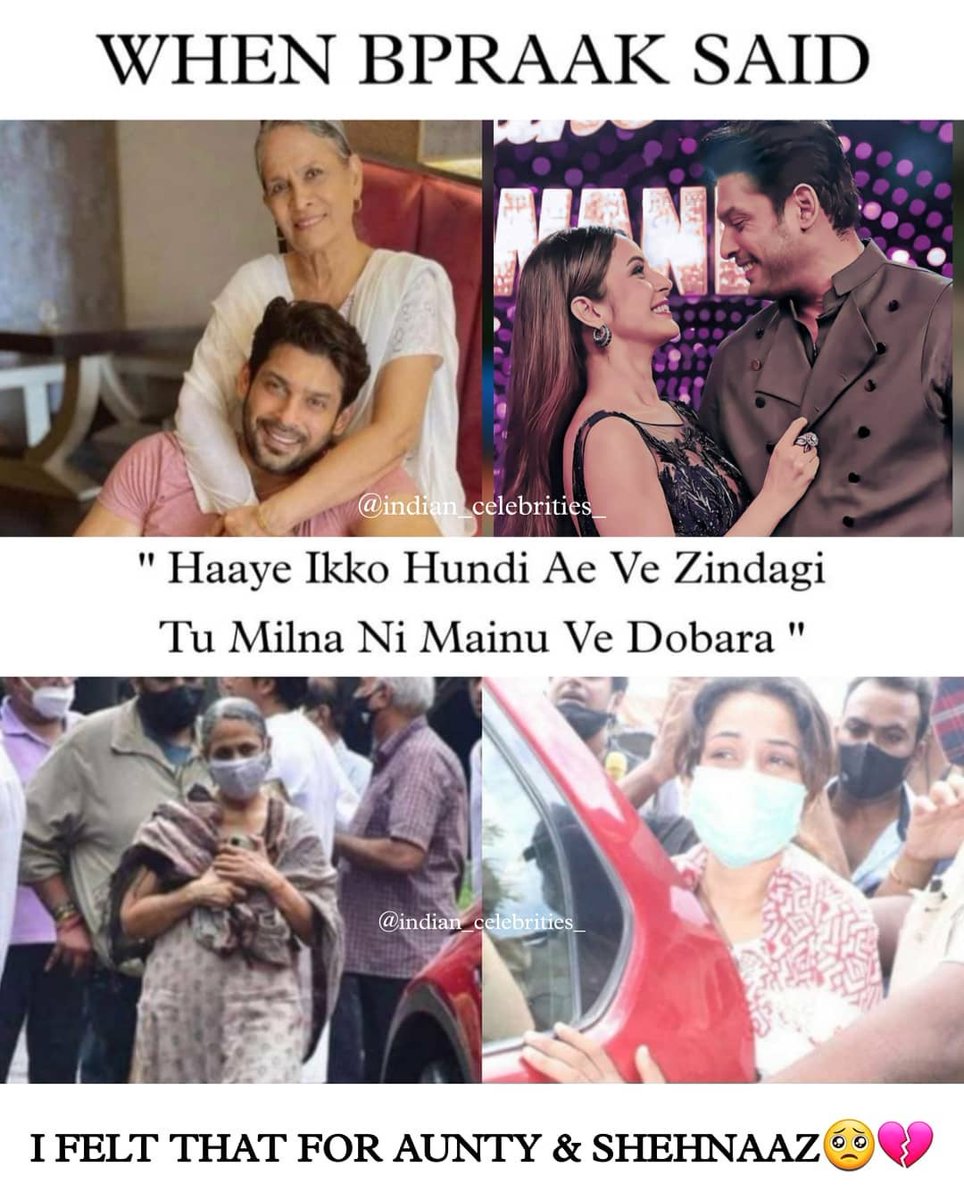 Sonam87335544's tweet image. 🥺🥺🥺#SidhharthShukla #ShehnaazGill