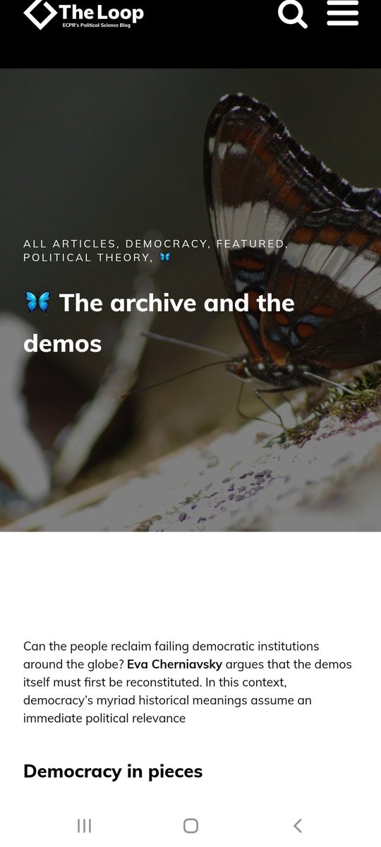 JeanPaulRGagnon's tweet image. @UW&apos;s Prof Eva Cherniavski on the #ScienceOfDemocracy: 

🌟 &quot;It’s not the study of #democracy that’s in shambles, so much as democracy itself.&quot; 🌟

@KeiNishiyamauc
@Hans_Asenbaum
@PetraGuasti
@PoliticalSpike
@markus_pausch
@maija_setala
@NuffieldCollege

theloop.ecpr.eu/the-archive-an…