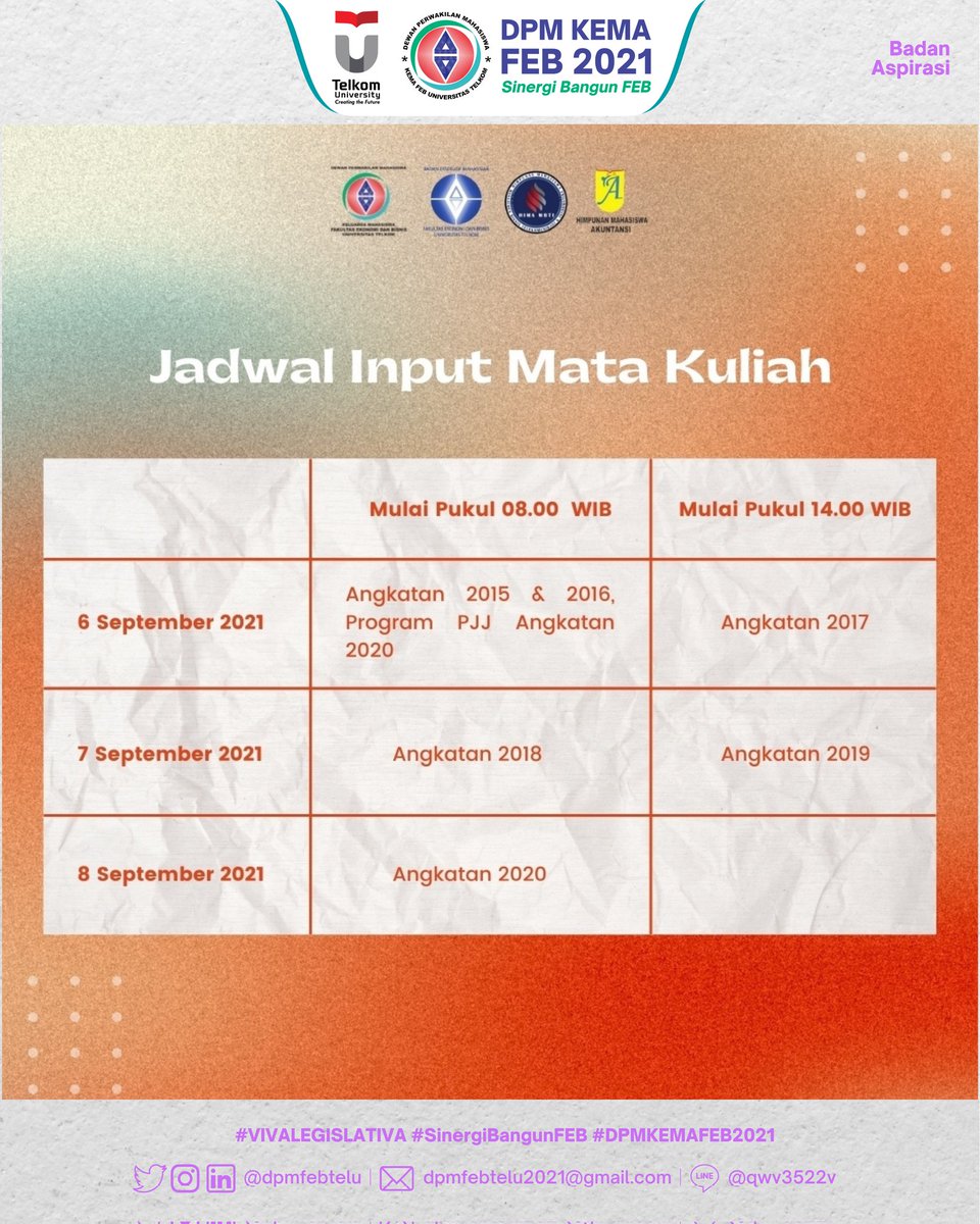 Informasi Lebih Lanjut:
instagram.com/p/CTYkMx0oKx7/…