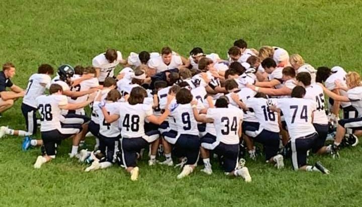 Prayer in all we do at St. Dominic. This football program is the full package in raising strong men. <a href="/SDAll_In/">St. Dominic Football</a> <a href="/StDominicHS/">St. Dominic High School</a>