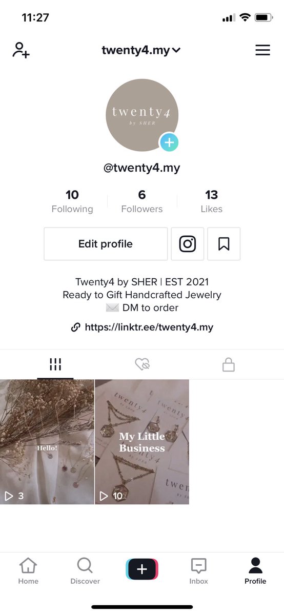 Just made a TikTok for my small handmade jewelry business. Follow and give my video a like to show some love, thank you ♥️😘 #smallbusiness #resinart