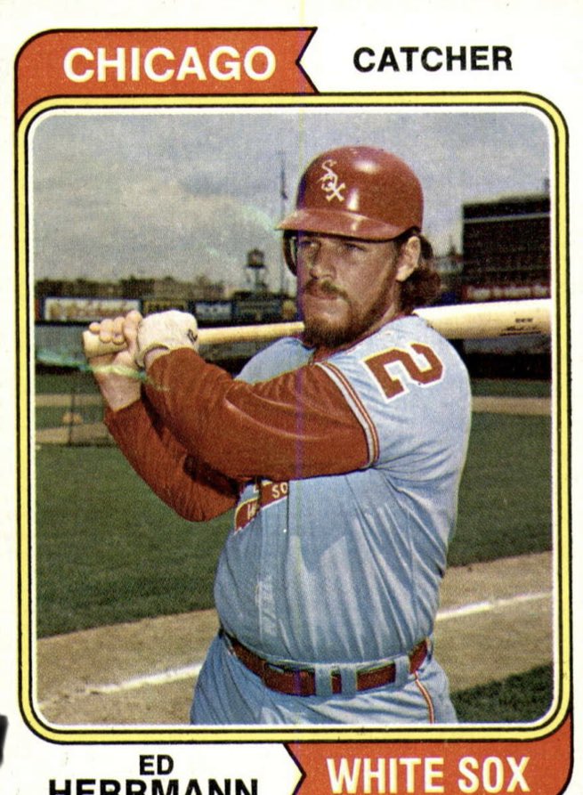 SoxNerd's tweet image. Random picture of a #WhiteSox player that I loved: #EdHerrmann … FORT HERRMANN