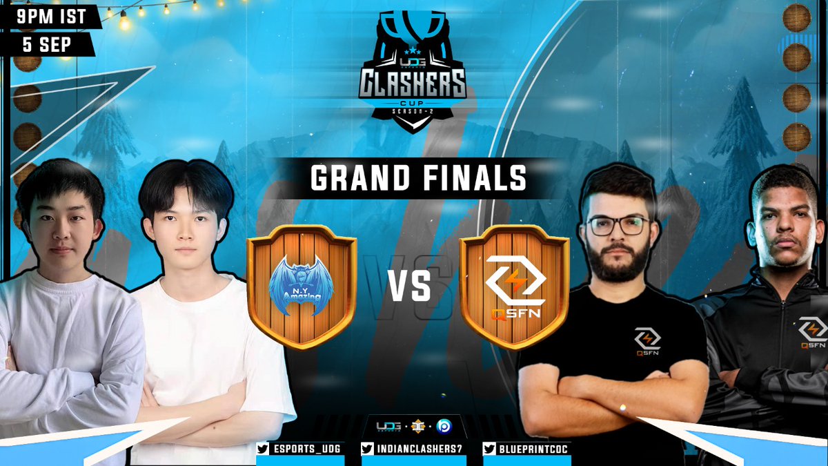 After days of treacherous wars and unending preparations, two clans make it to the altar - to lock horns for one last time and to be crowned as the ultimate Clasher, the crowned champions of Clashers Cup Season 2....

P.S.: Good things await the ones in the audience ☺️