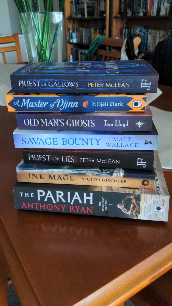 Today's wallet-emptying is courtesy of my favorite dealers at <a href="/pulpfictionbks/">Pulp Fiction Books 🇦🇺</a> - teach your kids to love reading. Then they'll never be able to afford drugs.
