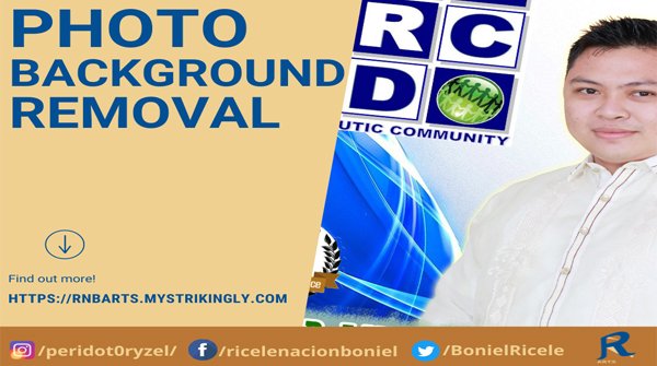 Photo Background removal
Having an #onlinegraduation, #Photoshoot #serviceawardsshoot and need photo enhancement? You can ask me for help. Enhance your photo now!
📧 📧📧 ricelboniel@gmail.com Follow me on my #socialmediaaccounts
#photoenhance
#backgroundremoval
#graphicdesign