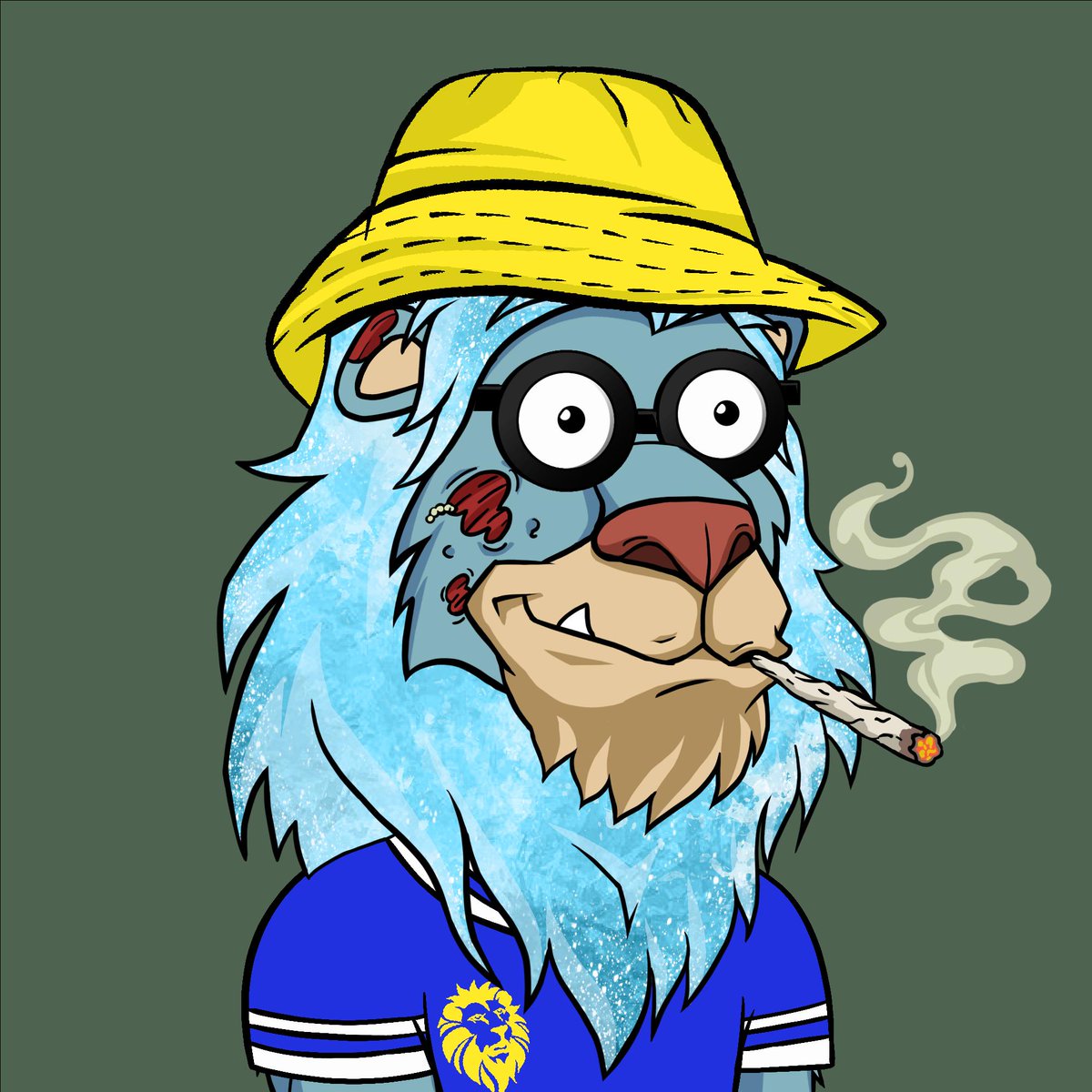 NFTh0mas's tweet photo. @op450099 @ArtMoadib @LazyLionsNFT Right on pal! #ROAR https://t.co/jtGCg5KvaM