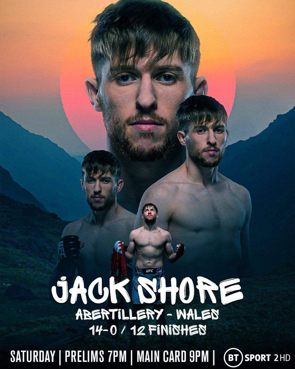 RichardShoreMMA's tweet photo. Jack Shore will be fighting on the prelims.
It starts 7pm on BT Sports.🔥🔥🔥

We will not be posting any more until after the fight.
See you on the other side.. 
🏴󠁧󠁢󠁷󠁬󠁳󠁿🏴󠁧󠁢󠁷󠁬󠁳󠁿🏴󠁧󠁢󠁷󠁬󠁳󠁿🏴󠁧󠁢󠁷󠁬󠁳󠁿🏴󠁧󠁢󠁷󠁬󠁳󠁿🏴󠁧󠁢󠁷󠁬󠁳󠁿🏴󠁧󠁢󠁷󠁬󠁳󠁿🏴󠁧󠁢󠁷󠁬󠁳󠁿 https://t.co/Kdb8cnmDxa