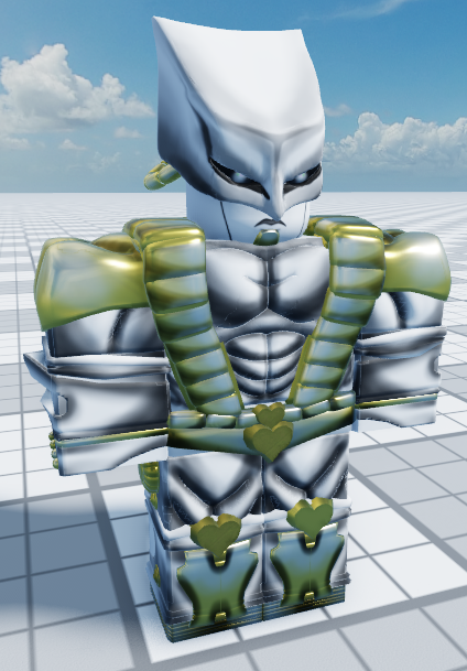 I Orl First Post R15 Za Warudo Over Heaven Model By Me Took Me 2 Days To Make The Meshes Retopo And Texture It Im Using It For Downright Bizarre Rewrite
