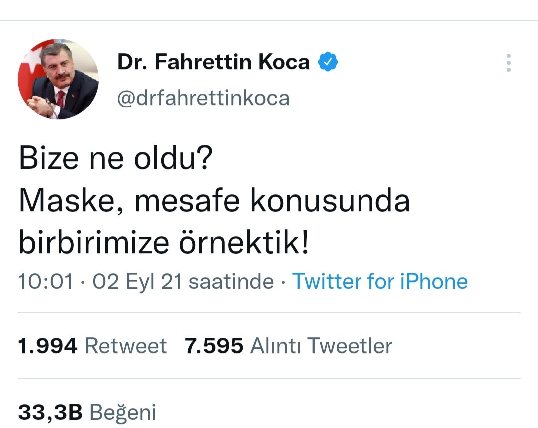 Sağlık bakanı koca,
Turizm sezonunun sona erdiğini resmi olarak açıkladı asdfhg