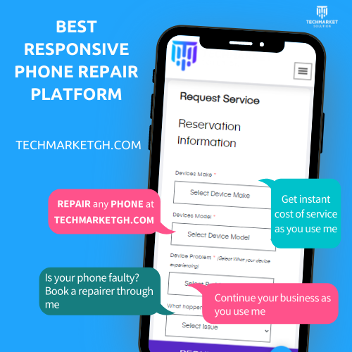 techmarketgh's tweet photo. We understand the value of your time. That is why we come to your location to repair your Phone or pick it up.

No more stress, get the cost of REPAIRING any PHONE in real-time at https://t.co/HOZAUI7mrV.

We pick up, repair and deliver the same day! https://t.co/TEqZGCfDIy