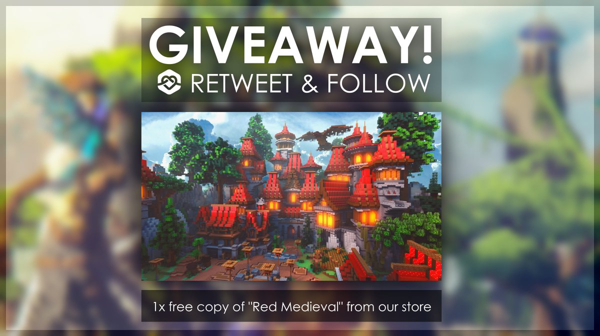 BreadBuilds_'s tweet photo. 🎉 ANOTHER GIVEAWAY IS HERE!

RETWEET &amp; FOLLOW now for a chance to win 1x copy of "Red Medieval" from our store
➡️ https://t.co/lb0qjUJUhW

Winner will be randomly selected about 24 hours. :)
#Minecraft #minecraft建築コミュ #Minecraft軍事部 #Minecraftbuilds https://t.co/54jg24br8J