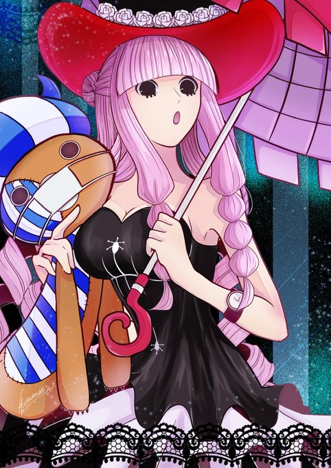 5/1新着☆ワンピース ペローナ イラストオーダー手描きイラスト