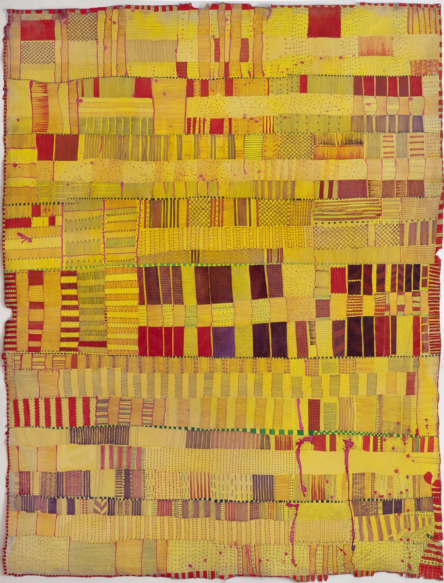 womensart1's tweet photo. One of Lebanon's best-known artists, Huguette Caland (1931 – 2019), painter, sculptor and fashion designer known for her abstract paintings #WomensArt https://t.co/fWOva4Op84
