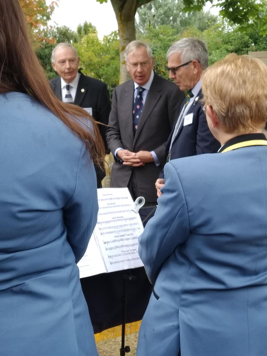 We were proud, to represent our local community at a national level this week, as we attended The National Memorial Arboretum to perform at the dedication of the National Miners Memorial in the presence of Their Royal Highnesses The Duke and Duchess of Gloucester