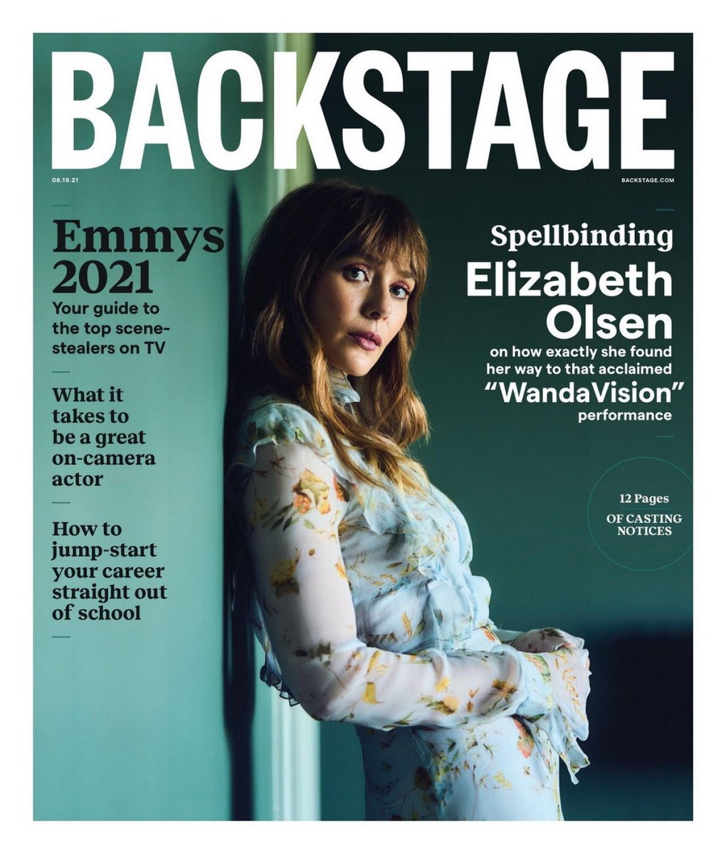 LizzieOlsenTH's tweet photo. (📸) ลิซซี่ขึ้นปกให้กับ Backstage Magazine 

#ElizabethOlsen https://t.co/F72UGdI65z