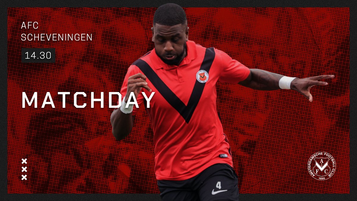 AFC_Amsterdam's tweet photo. Vanmiddag om 14:30 trappen The Reds af tegen @SVVSchev . ๐ดโซ๏ธ๐ช๐ผ#afcsch #jacksleague https://t.co/RqnyMUmp9I
