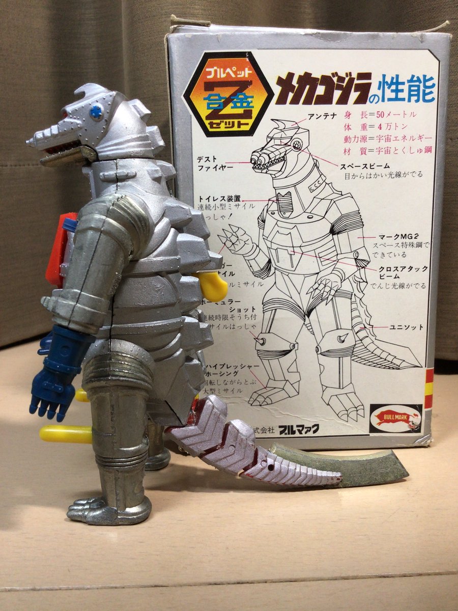 ブルペットZ合金 ジンクロン メカゴジラ 超合金 ⭐︎ブルペットZ合金