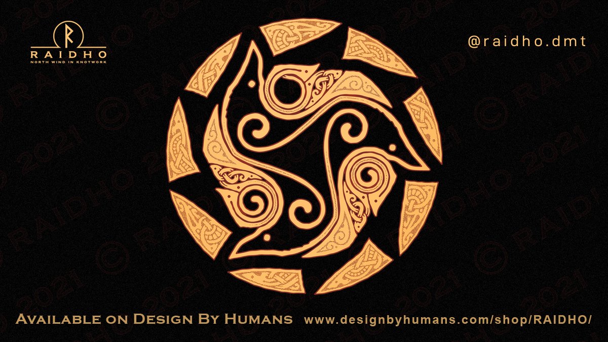 RaidhoDMT's tweet photo. RAVEN'S SUN New #tshirtdesign by @RaidhoDMT 
https://t.co/61AtVnGhIO
#sun #Raven #Ravens #RavenNation #ravenskull #tshirt #tshirts #tshirtshop #Golden #pagan #paganism #skulls #knotted #knotwork #celticknots https://t.co/oZsv7GLtFG