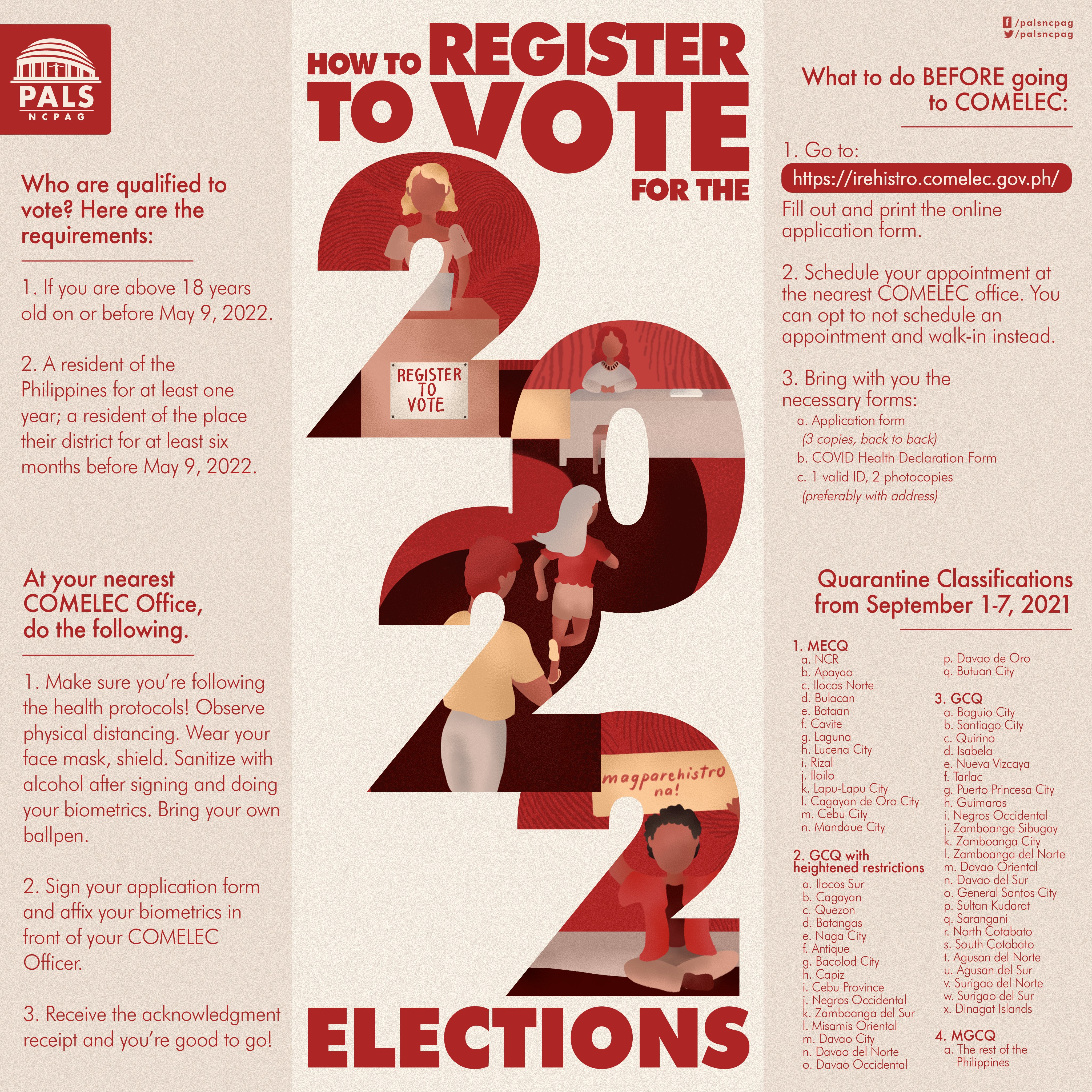 Pals Ncpag Still Not Registered Here S A Video On How To Register T Co Rbaychlcyj Go Out And Exercise Your Right To Vote As A Citizen Of Our Democratic Nation You May Also