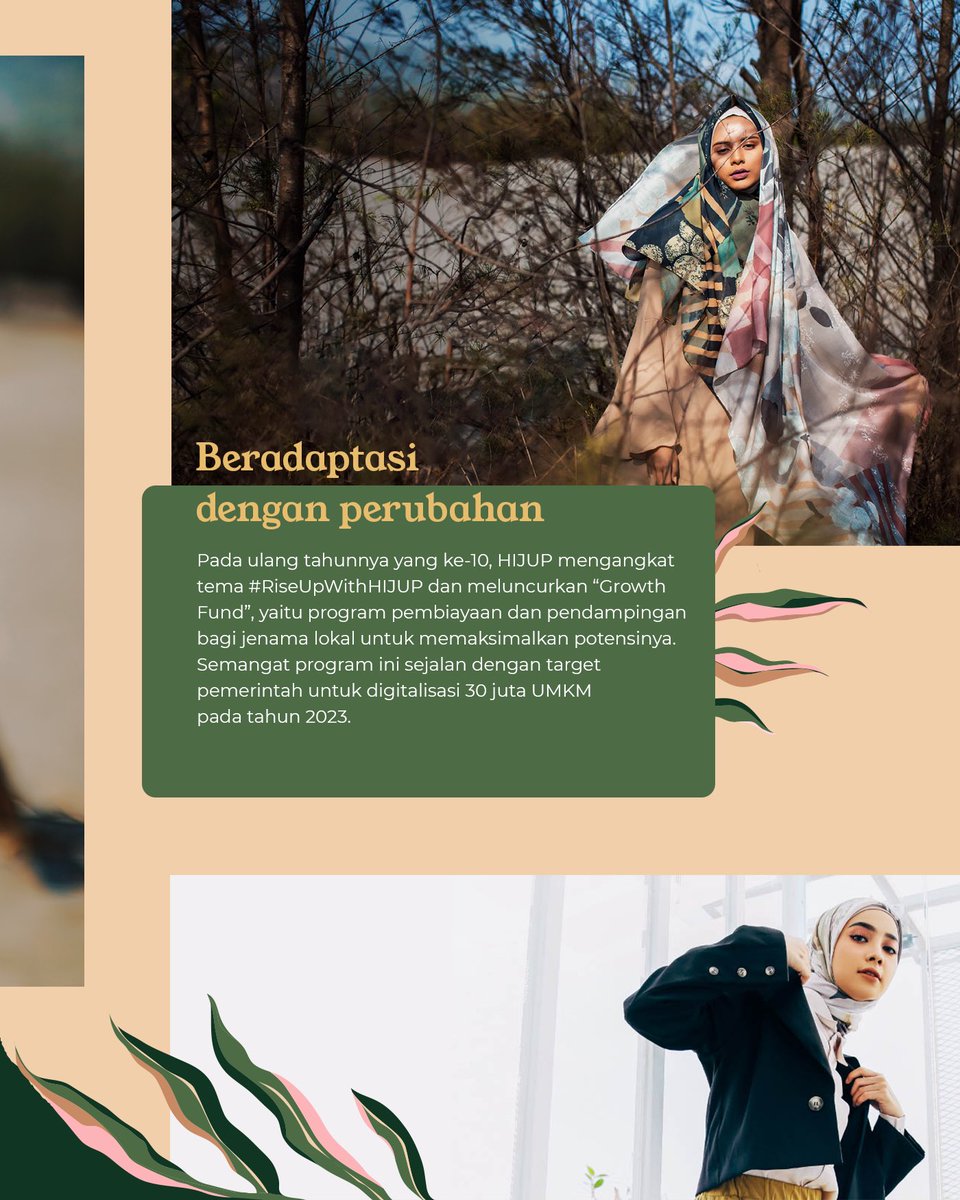 Pegiat fesyen muslim mana nih suaranya?

<a href="/HIJUP/">HIJUP</a> baru saja meluncurkan program HIJUP Growth Fund untuk pengembangan bisnis UMKM bidang fesyen muslim. Acara peluncurannya dihadiri oleh Menparekraf <a href="/sandiuno/">Sandiaga Salahuddin Uno</a> yang turut mendorong kemajuan industri fesyen muslim lokal di Indonesia.