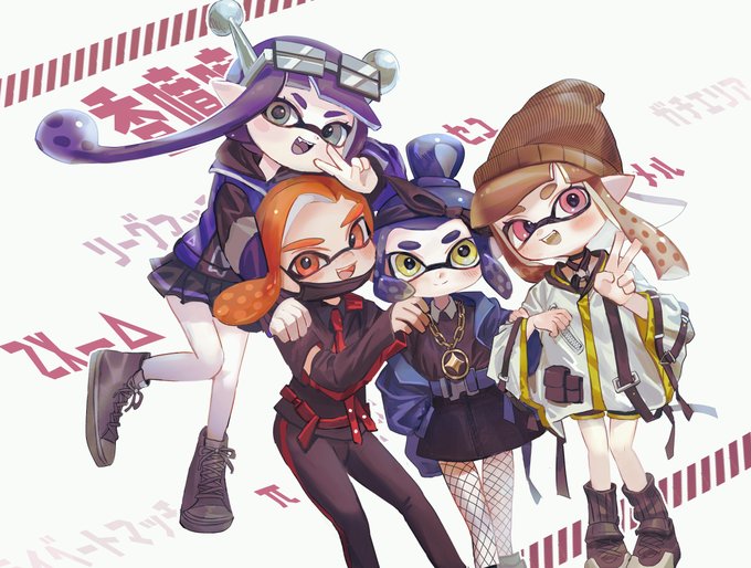 スプラトゥーン絵描き 高画質 のtwitterイラスト検索結果 古い順