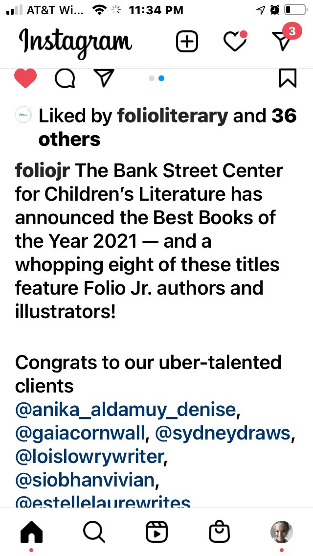 JenLiaLongo's tweet photo. 📖💜 Thank you so much @FolioLiterary @randomhouse @bankstreetedu 💜📖 #yalit #whaticarry https://t.co/NZPvJlM1GM