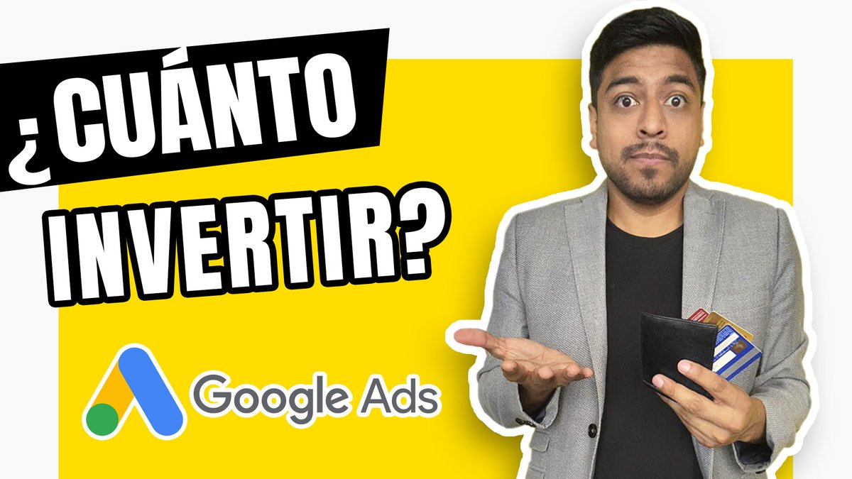 christianfriasm's tweet photo. ¿Cómo Saber Cuánto INVERTIR En Google Ads? 💳

👉 https://t.co/pZTN1RAumx via @YouTube

#GoogleAds #Emprendedores #PyMES #NegociosOnline https://t.co/0Wiyhkw9cV