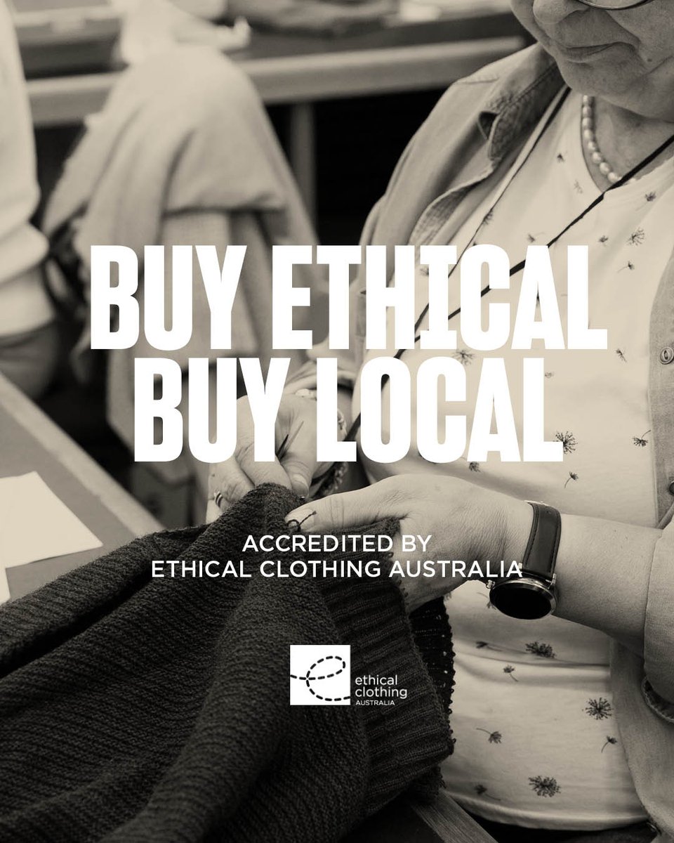 Makers deserve fair wages, and the earth deserves slow and sustainable fashion. Not just today, but all year round.⁠
⁠
#eca #madeinaustralia #ethicalclothingaustralia #ethicalfashion #local #australianmade #quality #supportlocal #shoplocal #shopethical