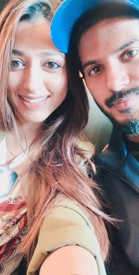 behindwoods's tweet photo. Adorable Pics Of #DulqurSalmaan &amp; His Wife Amal Sufiya!

@dulQuer https://t.co/3qrK3Ezeyo