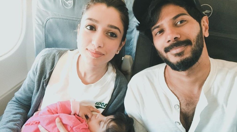 behindwoods's tweet photo. Adorable Pics Of #DulqurSalmaan &amp; His Wife Amal Sufiya!

@dulQuer https://t.co/3qrK3Ezeyo