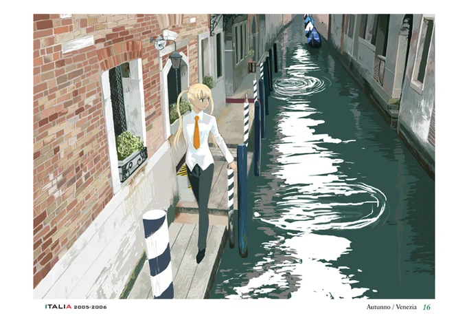 2007年の同人誌「italia」より
ヴェネツィアの路地とシチリアの遺跡
#ガンスリンガーガール 