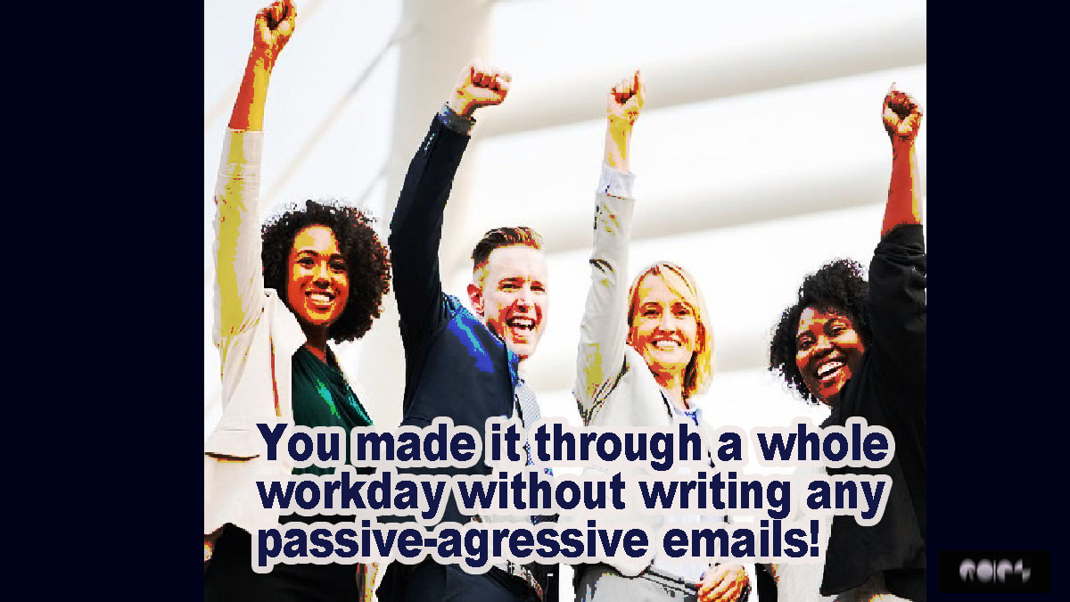 RolesBand's tweet photo. This month Roles explores the hidden minefield of work emails. Activate your emotional intelligence and try not to be a cunt. Namaste. #monthlymemes #selfhelpmemes https://t.co/Rzte2ytoml