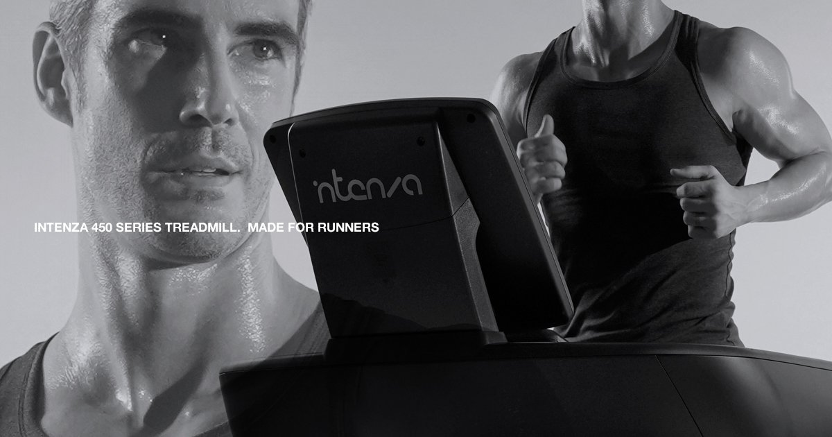 Sweating during your <a href="/intenzafitness/">Intenza Fitness</a> #treadmill #workouts is not harmful but it does lead to a lot of fluid loss from the body. So, it’s important to compensate for this by drinking enough water during and after your workouts. 450 Series #madeforrunners #howfitnessshouldfeel