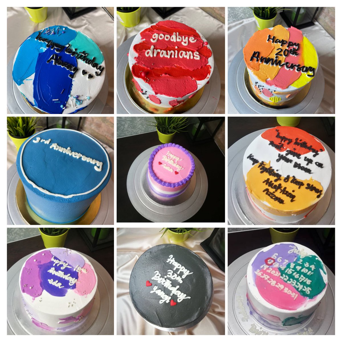 HumairacakesC's tweet photo. HELLO SEMUA!
Kalau korang nak cari cakes for birthday/anniversary/graduation/bff day/any kind of celebration, boleh check it out https://t.co/QfLXFivb9X! Macam2 jenis cakes kita buat tau. Nak buat surprise pun kita boleh arrange 💝 desserts &amp; brownies pun ada 🎂🧁🍿 
🏠Shah alam https://t.co/serrsu8Ovj