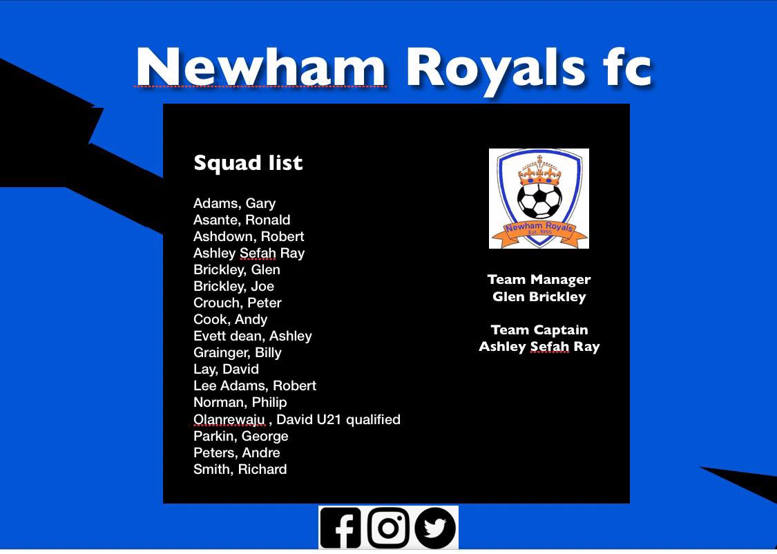 Newham Royals FC tweet media