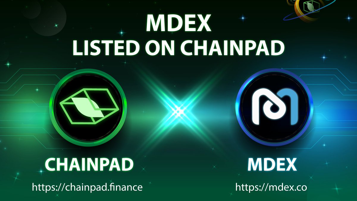 ChainPadBSC's tweet photo. #ChainPad #ChainPadIDO
🚀 PROJECT ON CHAINPAD 🚀
#MDEX - A composite DeFi ecosystem that integrates DEX, IMO, and DAO.
Learn more:
https://t.co/GebYLGLO8A
#MDEX Official links:
👉 https://t.co/2fr3wfFVRM
👉 https://t.co/4oBEN1Aw2C
@cz_binance
@binance
#ChainPadBSC https://t.co/LUVk5egvLh