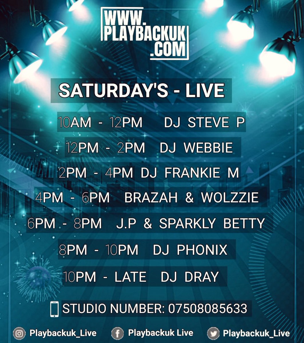 Playbackuk_live (@playbackuk_live) on Twitter photo 
