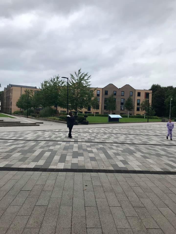 bigbaddoctor's tweet photo. One of the boys picking up his ID card for ManMetUni yesterday with Jane 
#superprouddad ❤️
Trip to IKEA for both lads wallet 😉stressing and much lighter now 😬
#emptynest #uni #manmetuni #manuni https://t.co/dtKCZige36