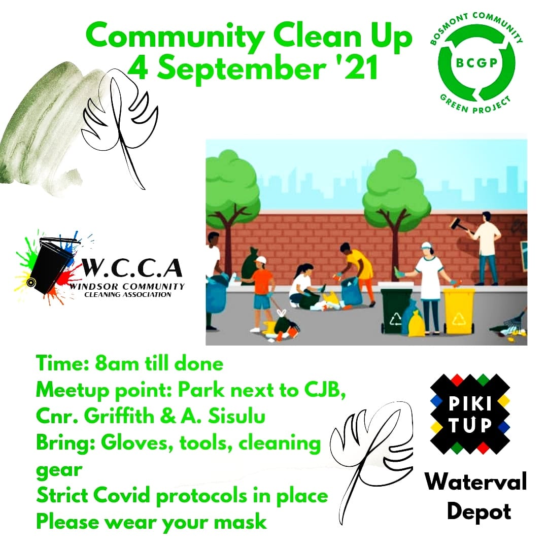 WCCA8's tweet photo. #BOSMONT Community Green Project. Who today have envited @WCCA8 and our Partners @CleanerJoburg for a community led environmental management and clean up. Every community must engage in #kleeanaJozi @CityofJoburgZA https://t.co/txa0jz7g9f
