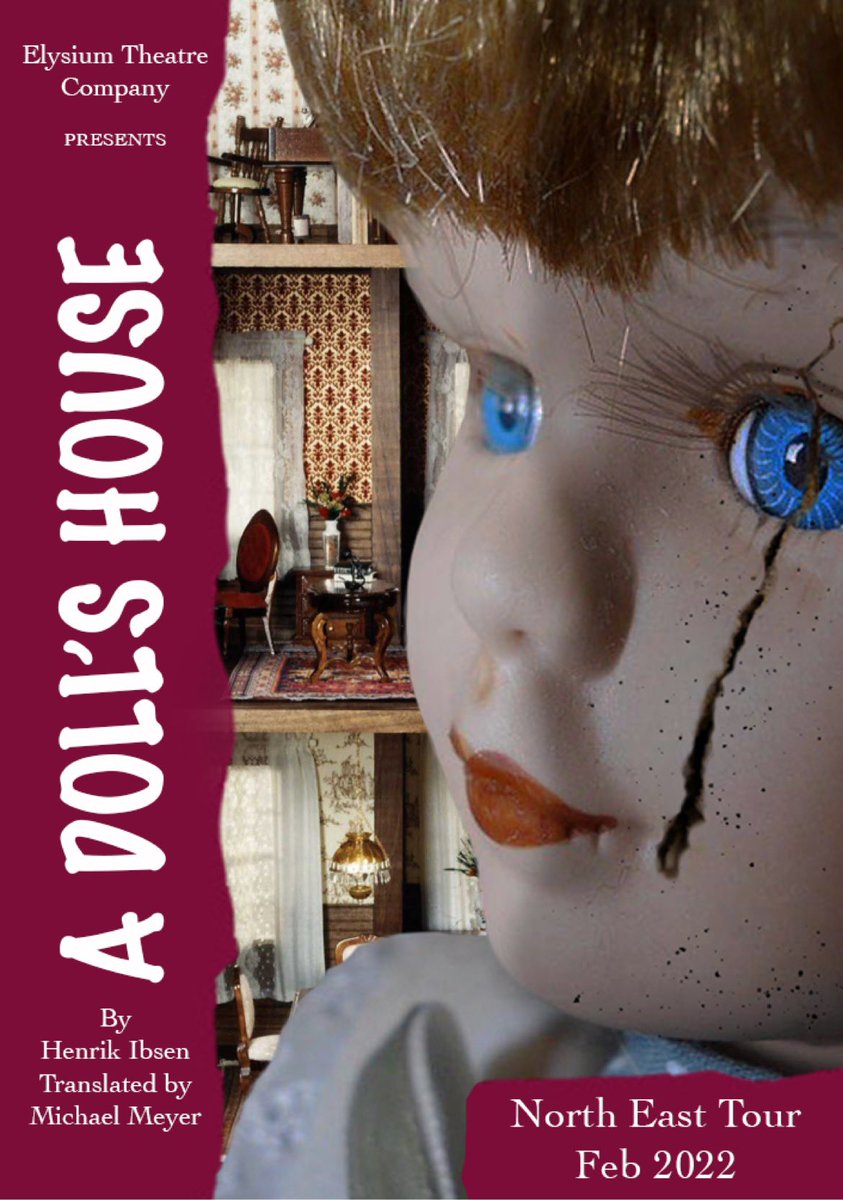 ElysiumTc's tweet photo. We’re not saying we’re doing #Ibsen’s #ADollsHouse, but we’re doing Ibsen’s ‘A Doll’s House’ #NETour Feb 2022 Watch this space! @NETheatreGuide @NHeartlands @OxfamHexham @QueensHall @darloforculture @RNorthumberland @radiohartlepool @AllAboutAlnwick @HGtheatre @attheexchange https://t.co/6MZrmjhaez