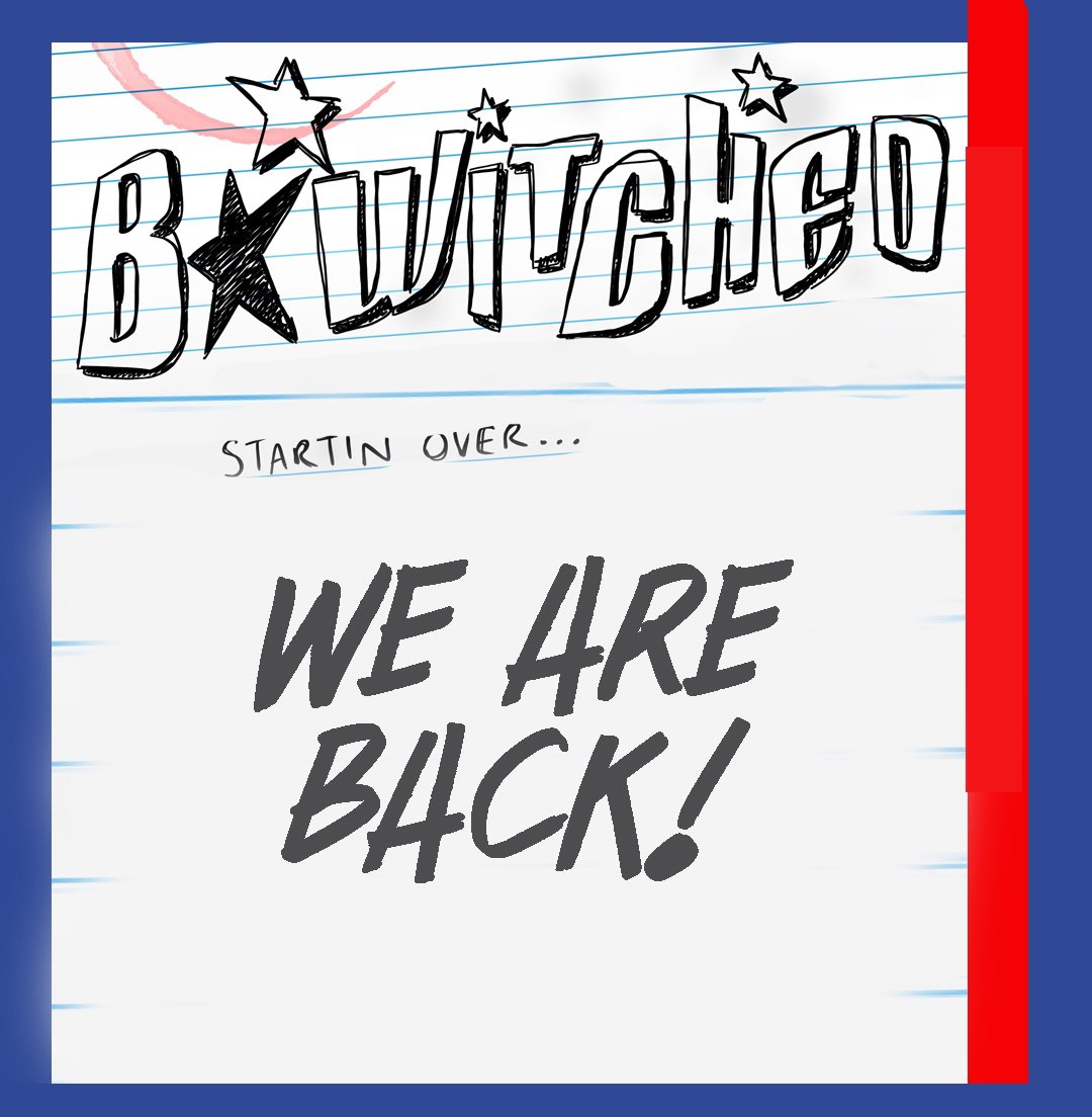 BwitchedReunion's tweet photo. Yes - WE ARE BACK! Series 2 of our PODCAST - STARTIN’ OVER is out NEXT WEEK! 
@edelelynch @lindsayarmaou @Keavylynch @sinocarroll ❤️ https://t.co/LKZ1KZKJ0n