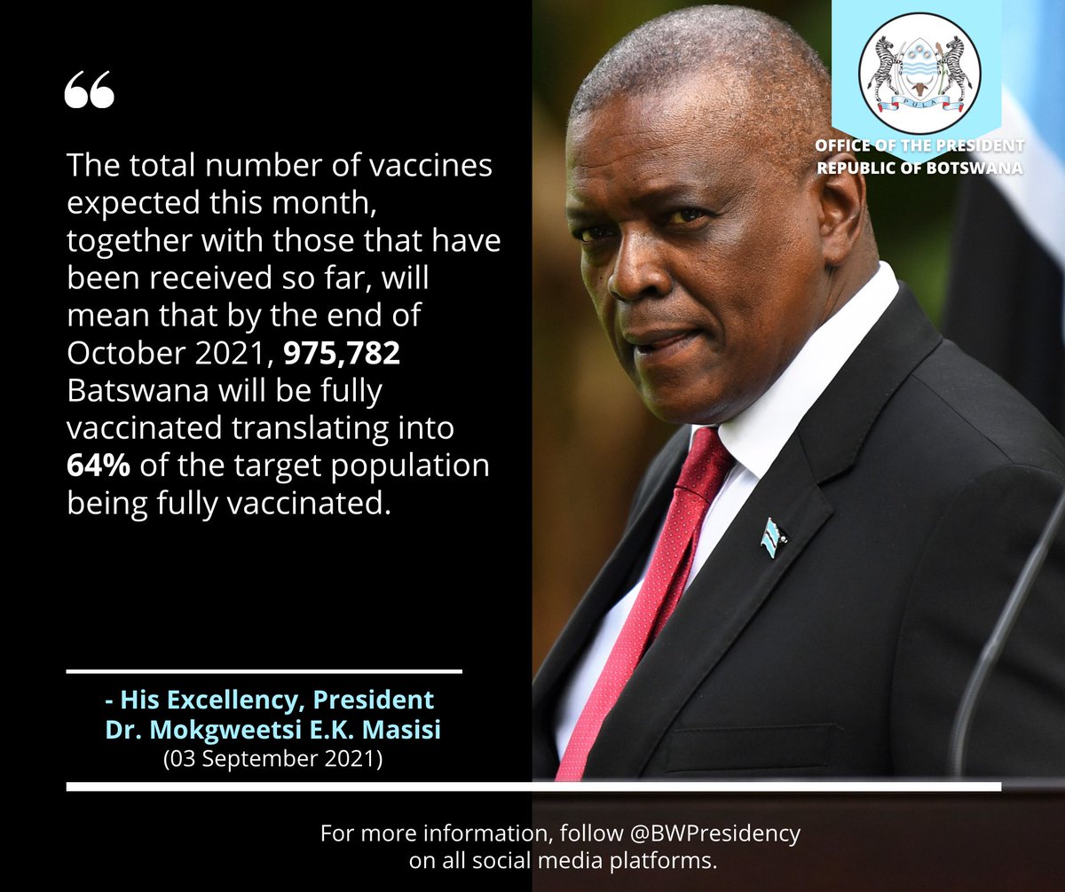 Dr. Mokgweetsi E.K Masisi (@officialmasisi) on Twitter photo 