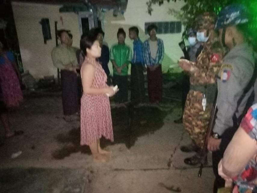 aerami_stome's tweet photo. Military Terrorist troops have been raided houses from many wards in #Labutta, #Ayeyarwady Region since Sep 1 on the pretext of guest audits to abduct PDFs. https://t.co/8O3euKdz6m
